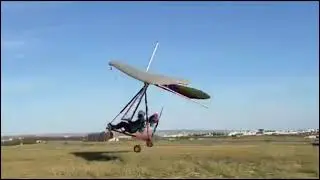 Mini Trike Ala Delta.El Momento Sublime Del Despegue..