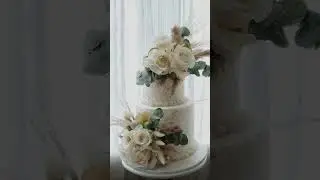 #rusticwedding #bohowedding #weddingcake #smallwedding #luxurycake #customcake #Lakeland #plantcity