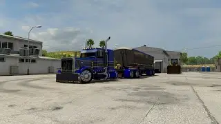 American Truck Sim (Build & Drive)| Pinga's Custom Peterbilt 389 & Mac Simizer Dump Trailer