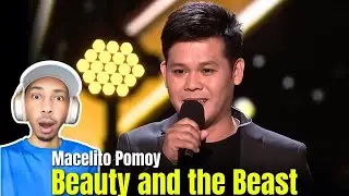 Beauty and the Beast - Marcelito Pomoy (Live Performance) | ZuluModo REACTION