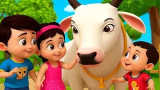 Gaiya Meri Gaiya | Kids Hindi Rhymes | गैया मेरी गईया | Kids Nursery Rhymes