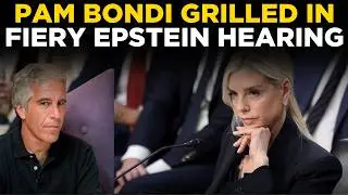 Epstein Files Hearing LIVE | Pam Bondi Faces Tough Questions From Senators | Trump Epstein