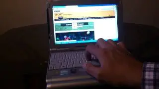 Review de Fujitsu Lifebook P1000 Transmeta Crusoe
