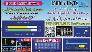 1506Hv Built in Wi-Fi NASHARE New Software 2025 free Download Auto Update Biss Key 4Mb #nashare