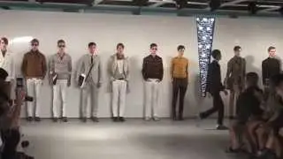 Kent & Curwen SS15 @ LCM  facades-online.com