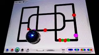 Ozobot Color Coding Robot Toy - Testing Android App On Samsung Galaxy Tab S2 9.7