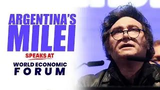 LIVE: Argentina&rsquo;s Milei delivers a special address at the World Economic Forum in Davos
