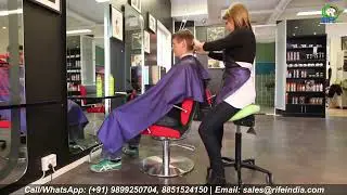 Salli Saddle Chair in beauty, hairdresser in India