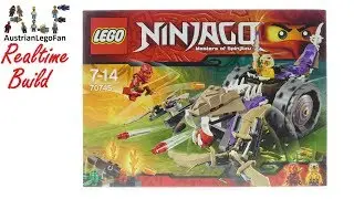 Lego Ninjago 70745 Anacondrai Crusher realtime Build