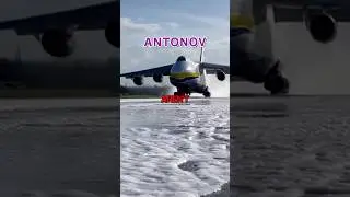 Antonov LANDS on FOAM Runway 😱