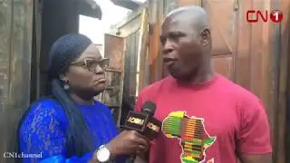 CN1 Channel:  Ghana's Pedestrian Mall in Accra on Fire