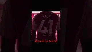 Declan Rice is a Gunner..#arsenal #declanrice #football #footballshorts #fabrizioromano