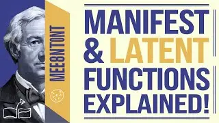 Robert Merton's Functionalism Explained: Postulates, Manifest & Latent Functions | Sociology UPSC