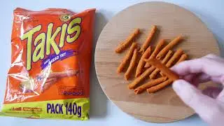 Takis Queso TNT 🧀 Maischips mit K&auml;segeschmack und scharfer Chilinote 🧨