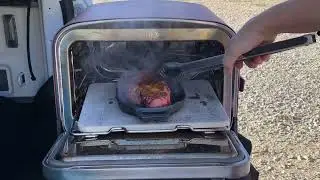 Стейк, приготовленный в печи на открытом воздухе &laquo;Ninja Woodfire&raquo;!