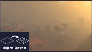 Objects Spawn - Timelapse