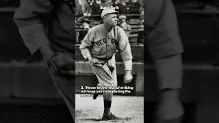 Babe Ruth's Best 5 Motivational Quotes #motivation #quotes #shortvideo #youtubeshorts #ytshort