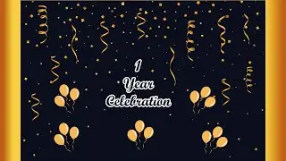 1 YEAR CELEBRATION TEAM AFNOYA || Celebration Page Design in Adobe Illustrator || Adobe Illustrator