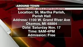 Around Town 11/15/18: Holiday Heaven Arts & Crafts Collection