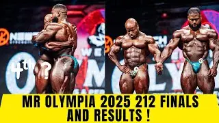 Финалы и результаты конкурса &laquo;Мистер Олимпия 2025 212&raquo;!