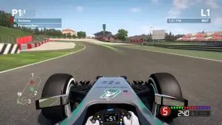 F1 2014 Spain Hot Lap