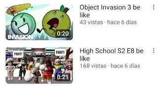 Object invasion 3 and high school series S2E8 in a nutshell:
