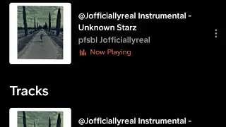 @jofficiallyreal 'Unknown Starz' Instrumental On SoundCloud