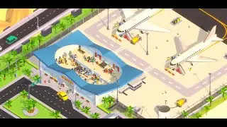 Airport Inc. - Idle Tycoon Game - gameplay trailer