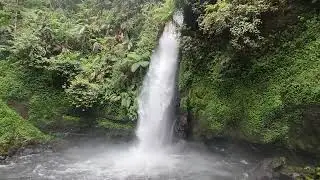 The Beauty Of Waterfall in Indonesia #jungle #waterfall #mountains #airterjun #curugcilember