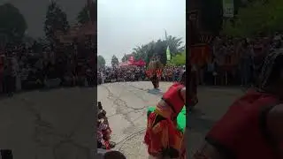 lucu atraksi reog Ponorogo keren banget 3 #reogponorogo #atraksireog #funny #busmania