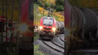 DB Cargo Eurodual im Gleisbogen😍🔥
