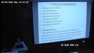 National Programme For Control OF Blindness DR. Shweta Mangal