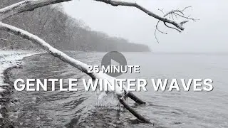 Quiet Lake Waves to Calm an Overstimulated Nervous System (No Music, No Talking)