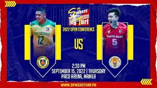 ARMY vs SANTA ROSA CITY | GAME 1 SEPTEMBER 15, 2022 |  2022 SPIKERS' TURF S5 OPEN CONFERENCE