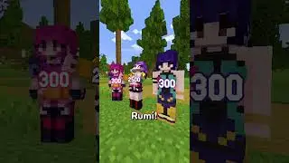MINECRAFT BUT WITH POWER LEVELS! 🆙💥#shorts