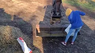 Mieszanie paszowozu 2021, mtz 82 i Metaltech WP12