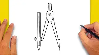 How to draw Compass Pencil