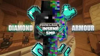LET'S MAKE DIAMOND ARMOUR IN INSANE SMP | Live