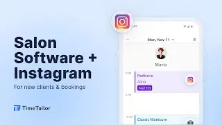How to Add Your Salon Booking Link to Instagram | Boost Appointments with TimeTailor Salon Software