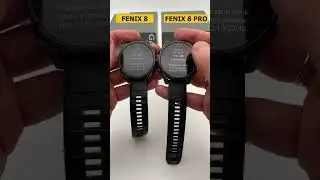 Garmin Fenix 8 VS Fenix 8 Pro