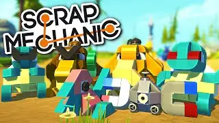 Scrap Mechanic CREATIONS - More AWESOME POKEMON Creations!