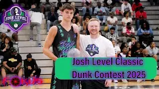 This Dunk Contest was CRAZYYY!! | Josh Level Classic 2025 Dunk Contest | Cole Cloer Wins!
