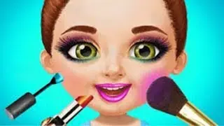 Best Games for Kids   Fun Girl Care   Prom Queen Makeup games Hair Salon Care Game
