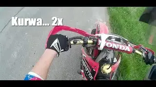 Pierwszy słoneczny dzień.... Czyli jak zatrzeć silnik na początku sezonu [Honda Cr 250]