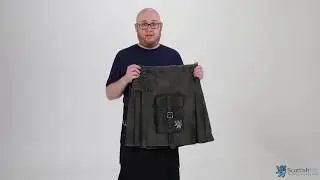 STONEWASHED GOTHIC KILT