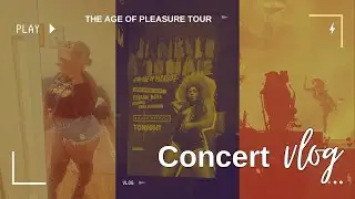 Come With Me! | Janelle Monae Age of Pleasure Tour Concert Vlog