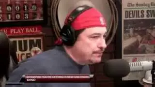 Dino Costa exchanges pleasantries with Deadspin