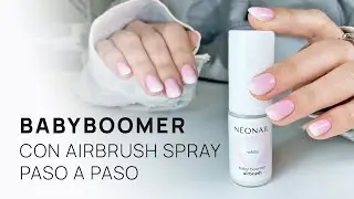 Uñas Babyboomer con Espray Airbrush de Neonail 💅🎨