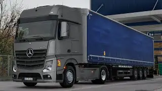 ETS2 1.56 Innsbruck🇦🇹 - Florence🇮🇹 Realistic Driving MB Actros MP4 1851