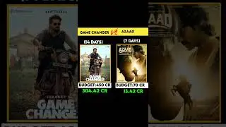 azaad 7 days worldwide box office collection|game changer 14 days box office collection#shorts